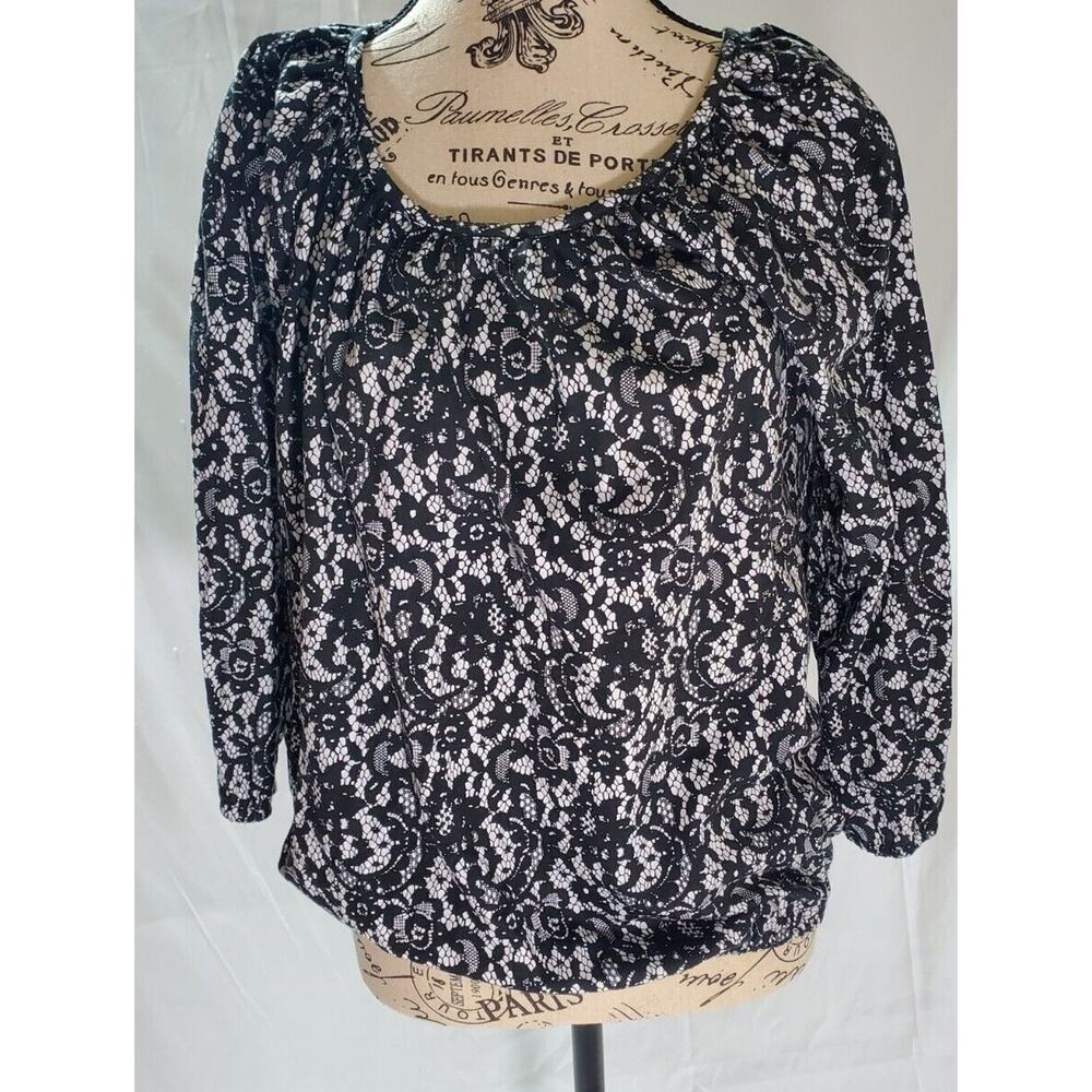 NWT Michael Kors Lace Look Top Size Medium